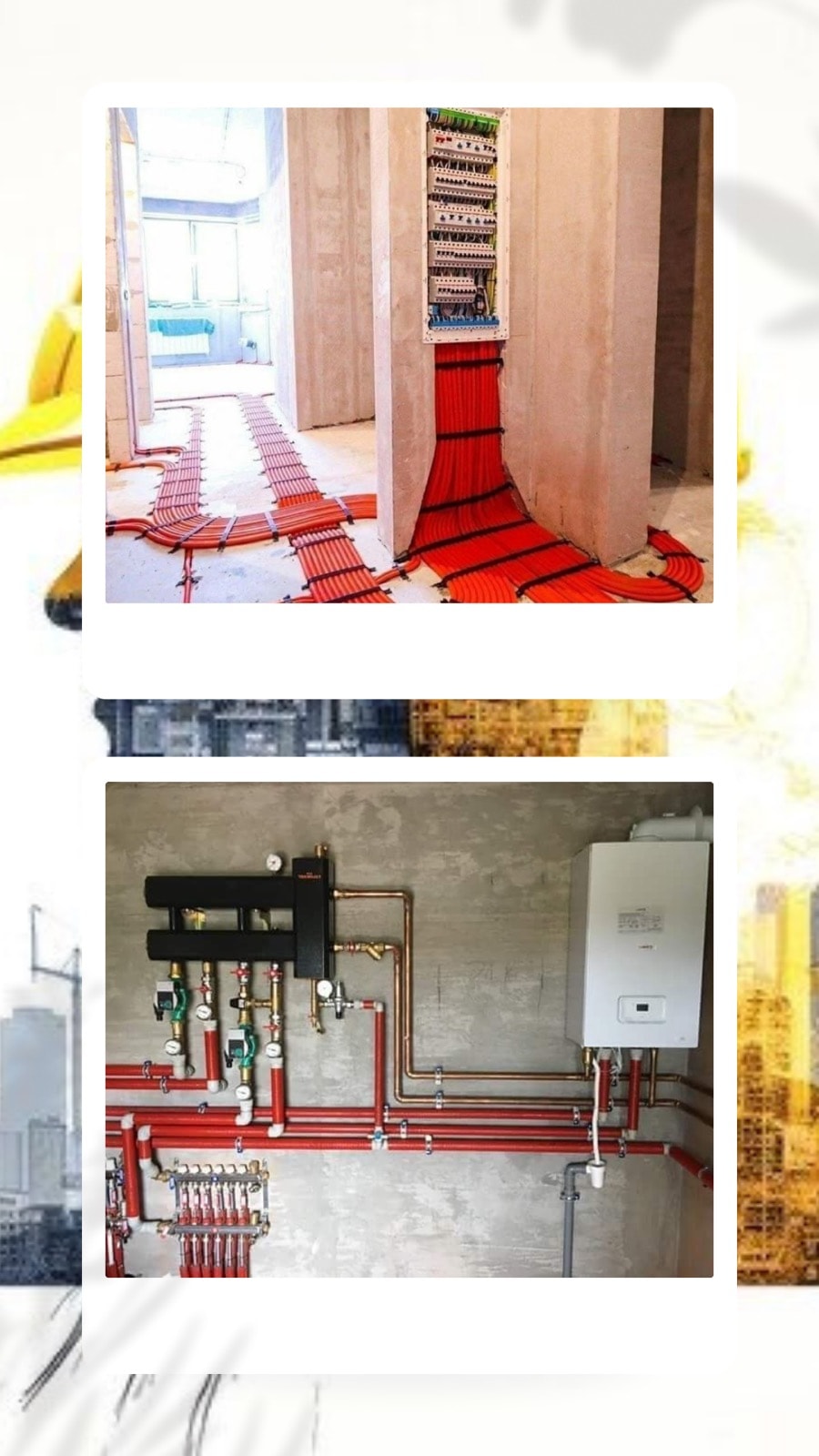 Lucrări de instalații